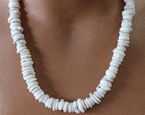 black puka shell necklace